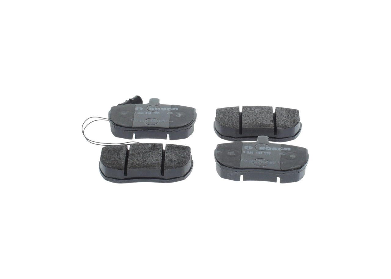 Brake Pad Set, disc brake 0 986 494 535