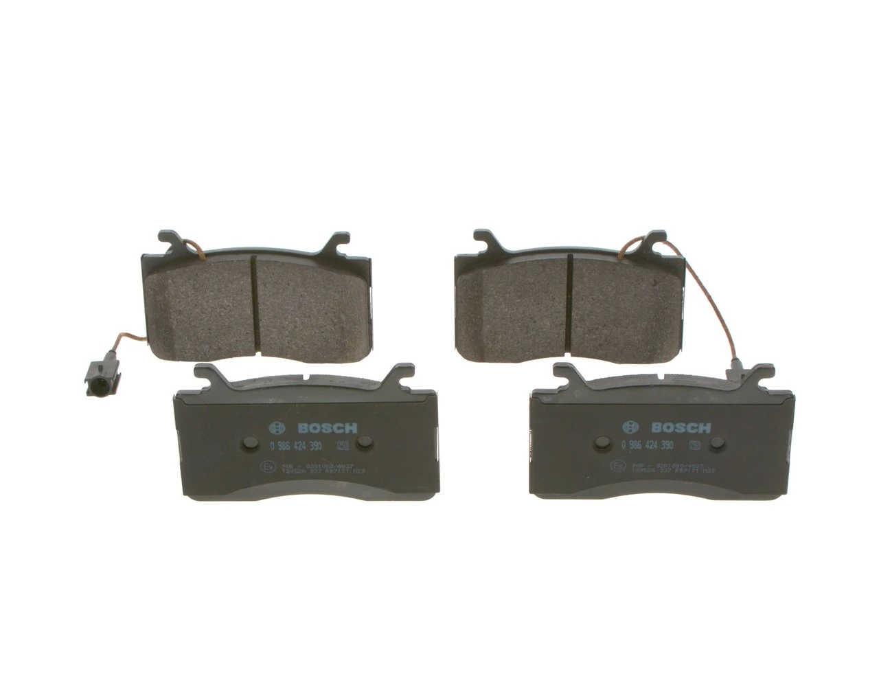 Brake Pad Set, disc brake 0 986 424 390