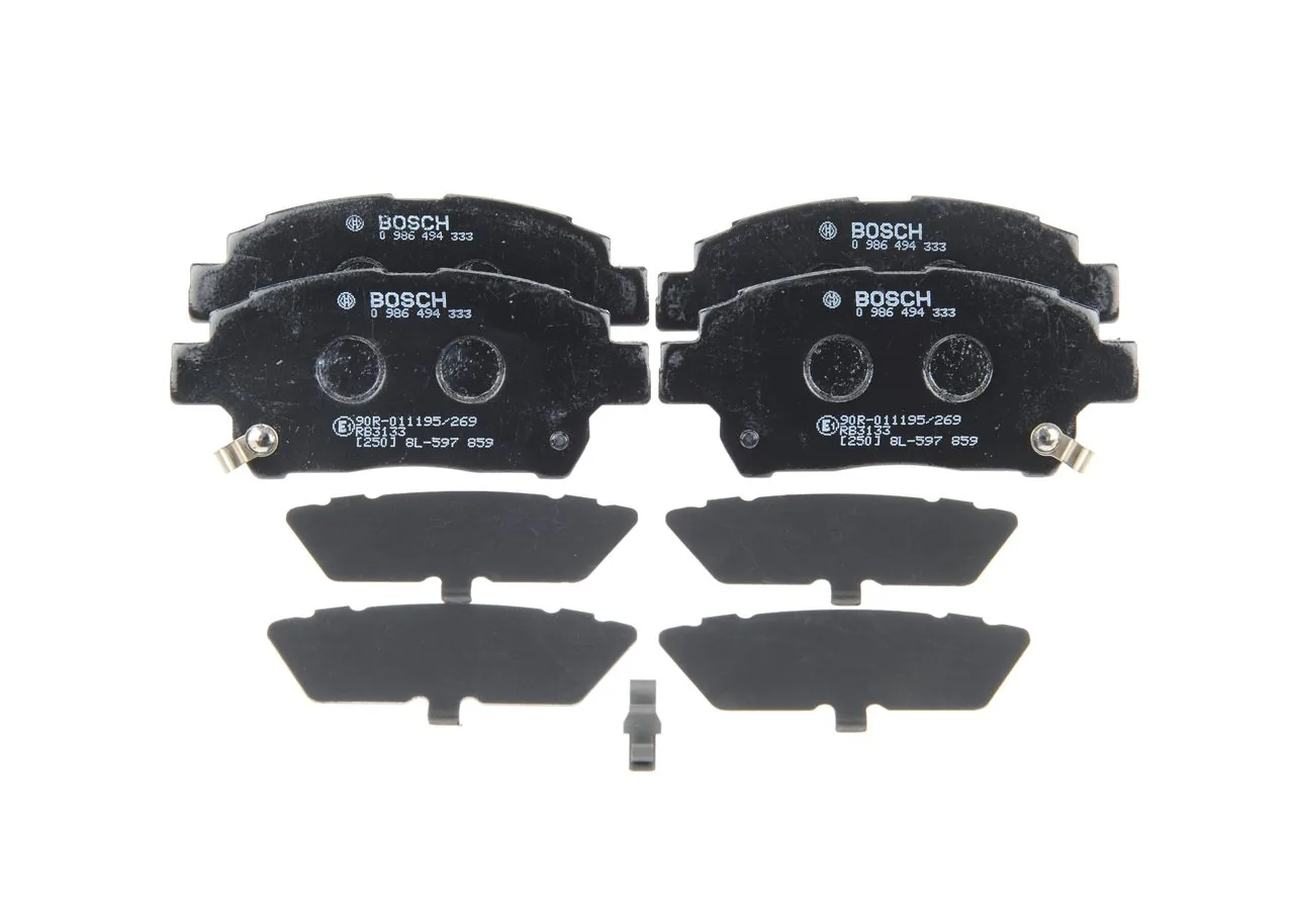 Brake Pad Set, disc brake 0 986 494 333