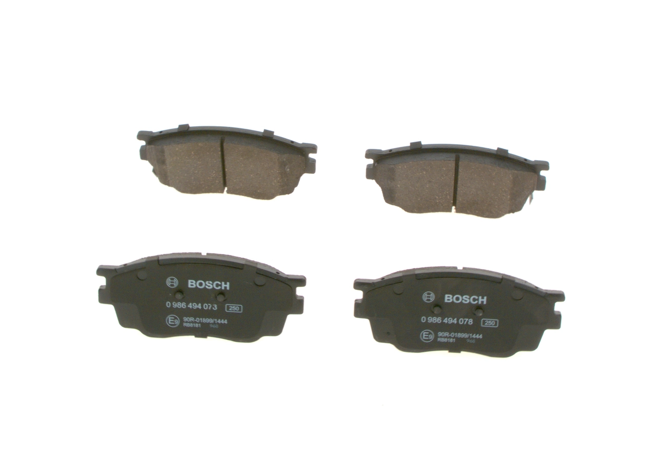 Brake Pad Set, disc brake 0 986 494 078