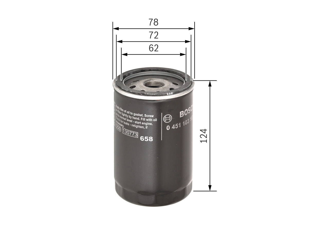 Oil Filter 0 451 103 101