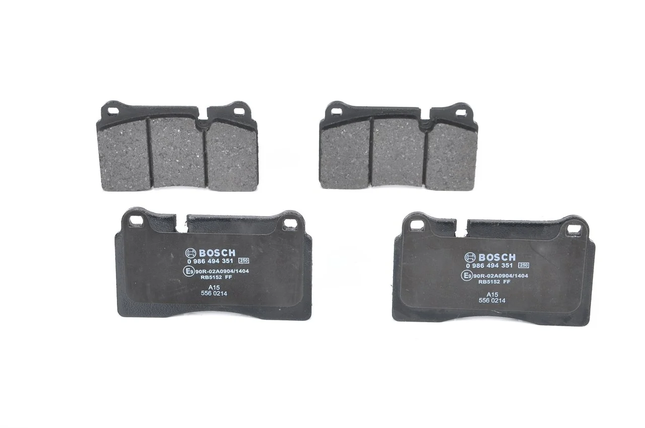 Brake Pad Set, disc brake 0 986 494 351