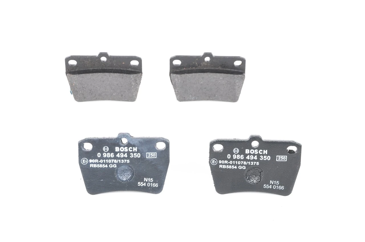 Brake Pad Set, disc brake 0 986 494 350