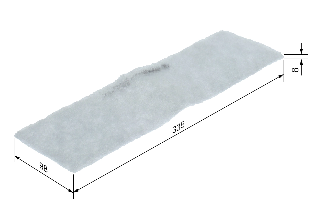BOSCH 1 987 435 090 Filter, cabin air