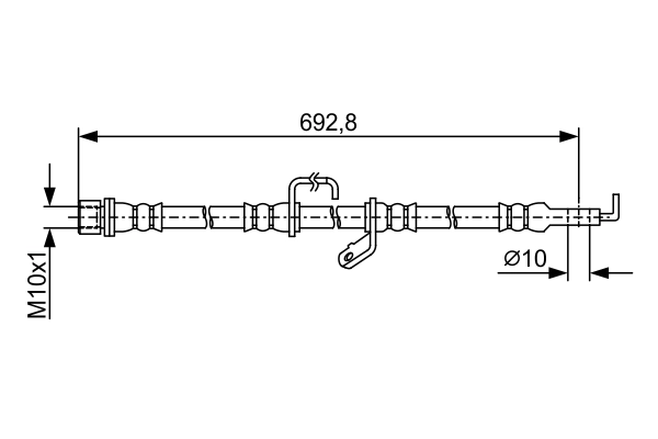 Brake Hose 1 987 481 921