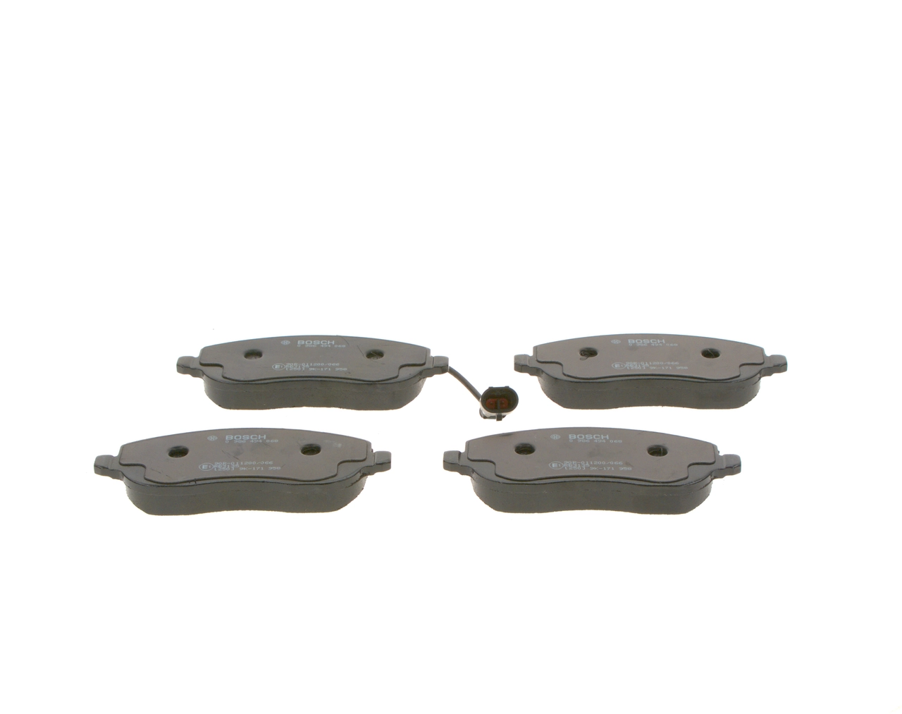 Brake Pad Set, disc brake 0 986 494 068