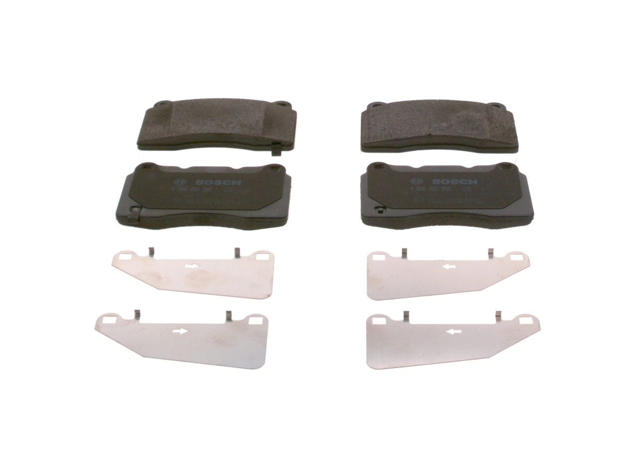 Brake Pad Set, disc brake 0 986 494 395