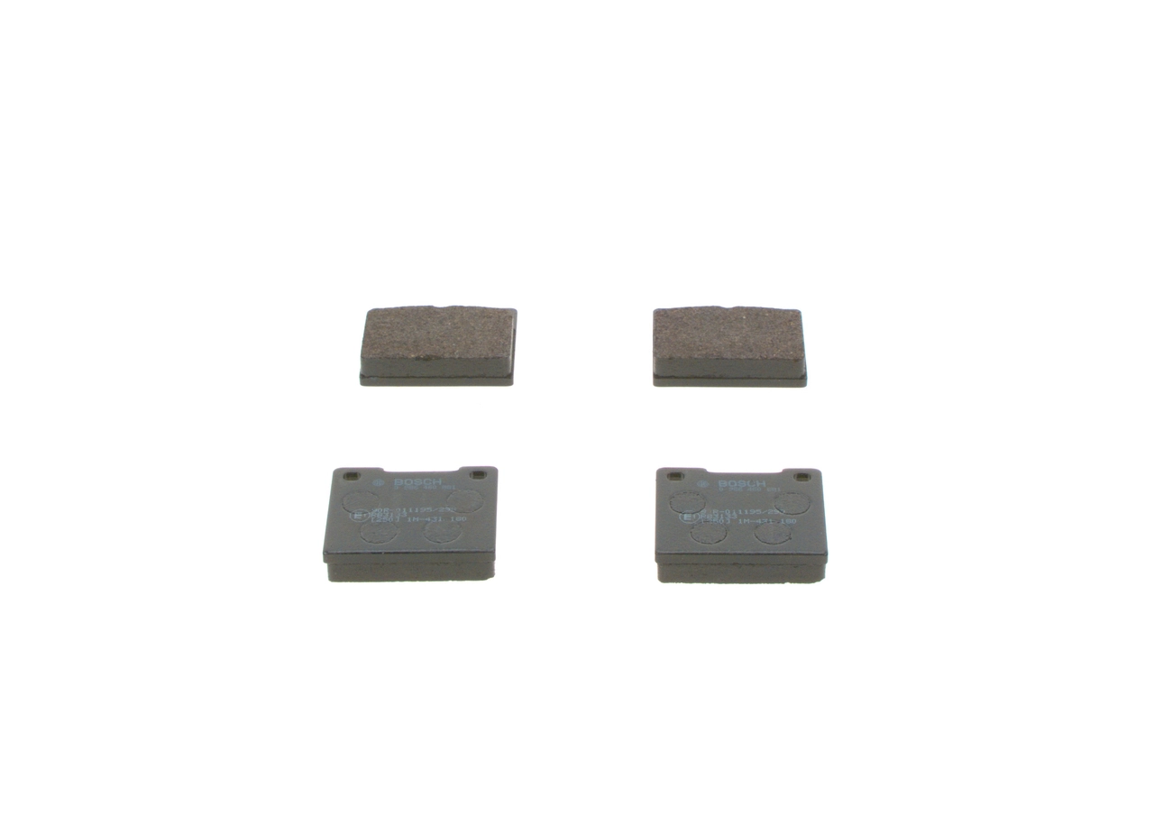 Brake Pad Set, disc brake 0 986 460 881