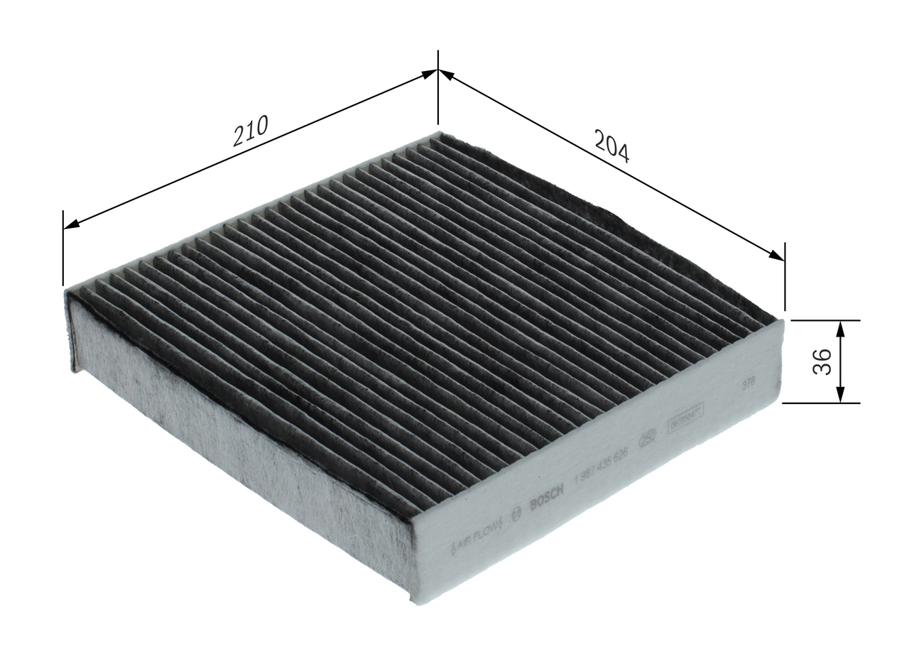 Filter, cabin air 1 987 435 626