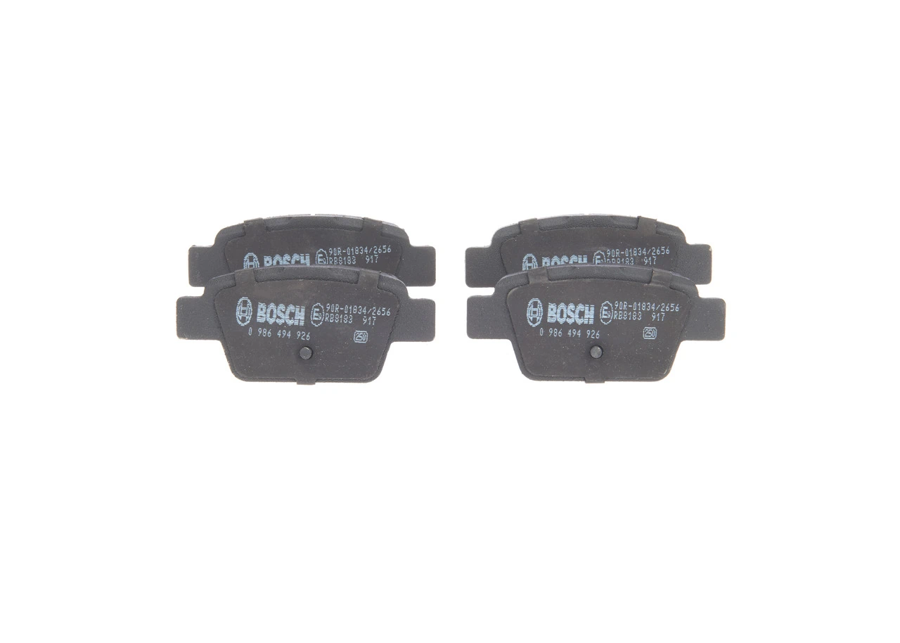 Brake Pad Set, disc brake 0 986 494 926