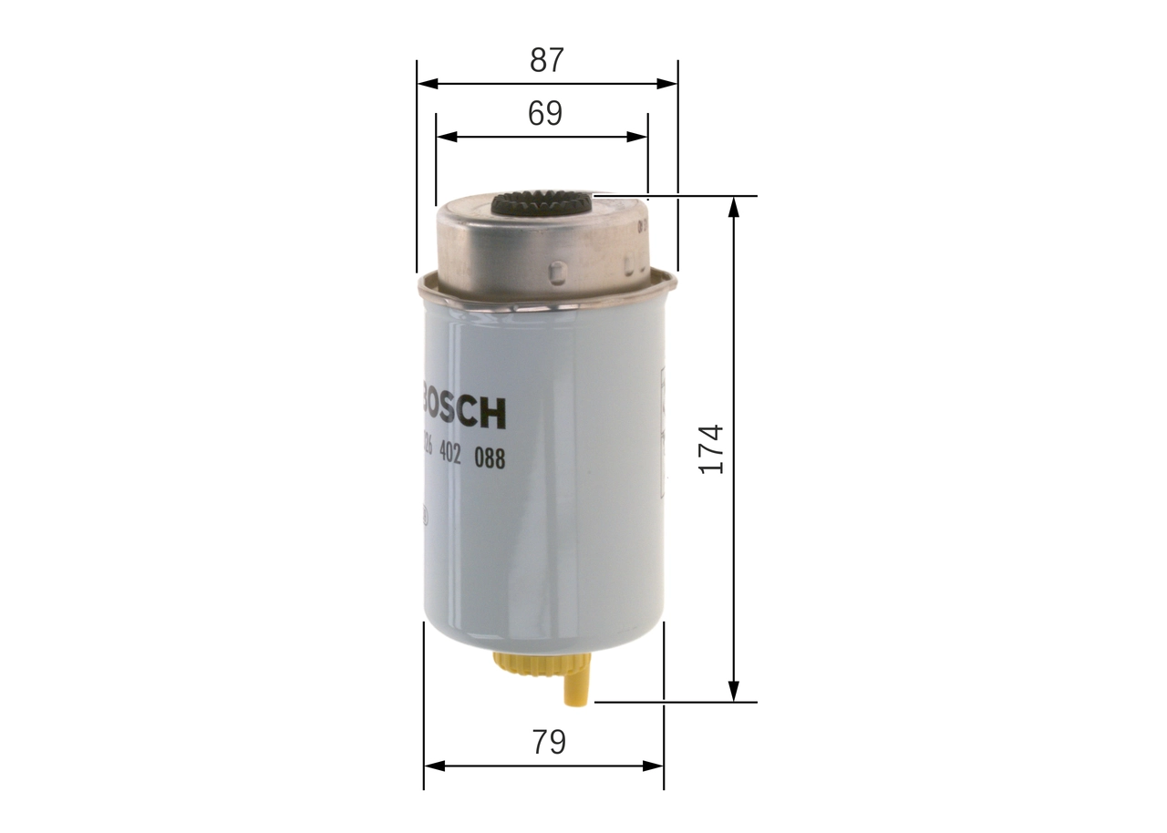 Fuel Filter F 026 402 088