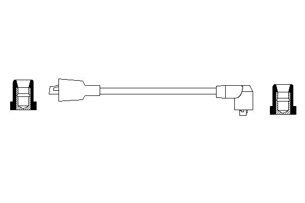 Ignition Cable 0 986 356 044