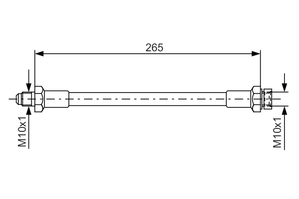 Brake Hose 1 987 476 244