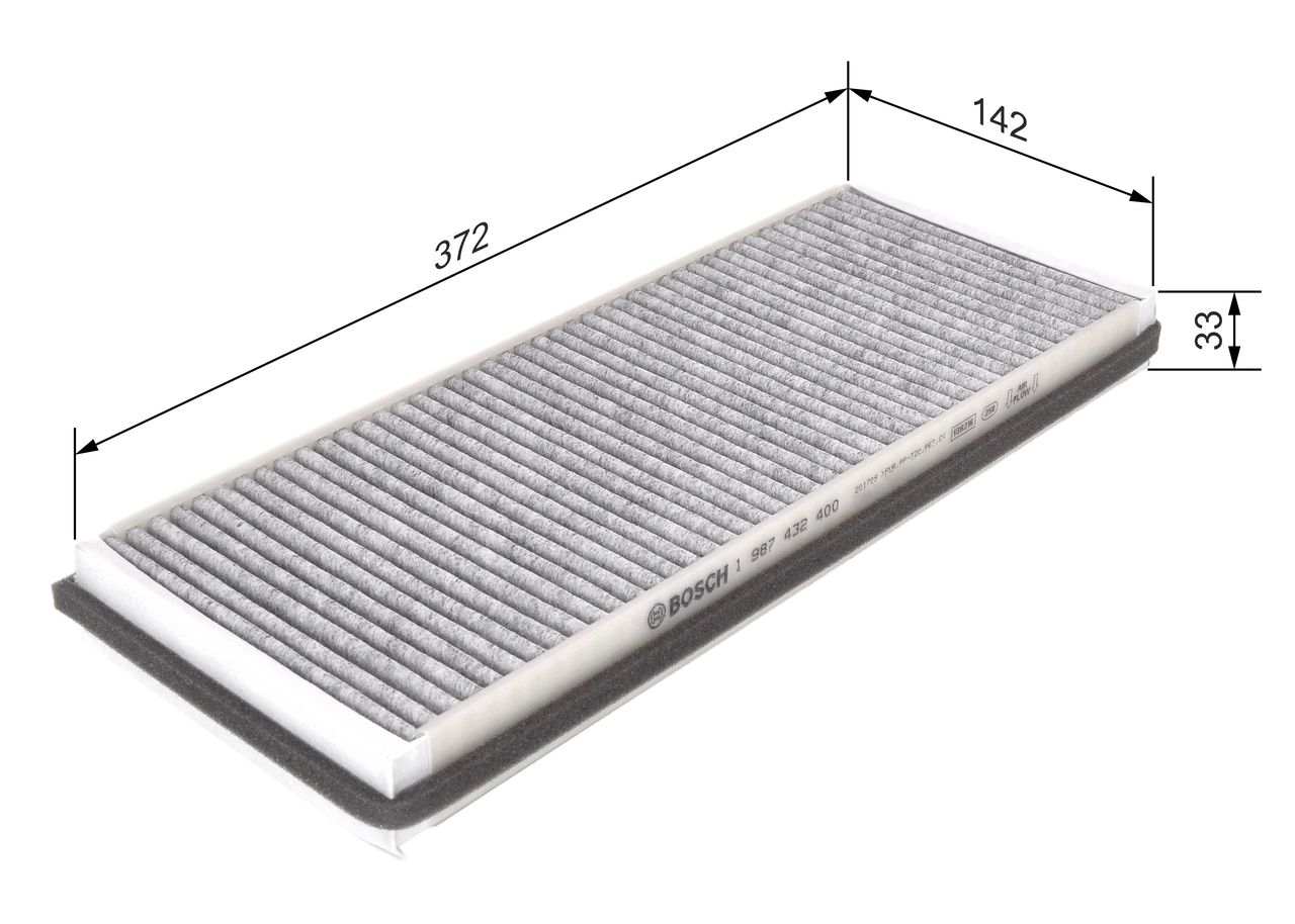 Filter, cabin air 1 987 432 400