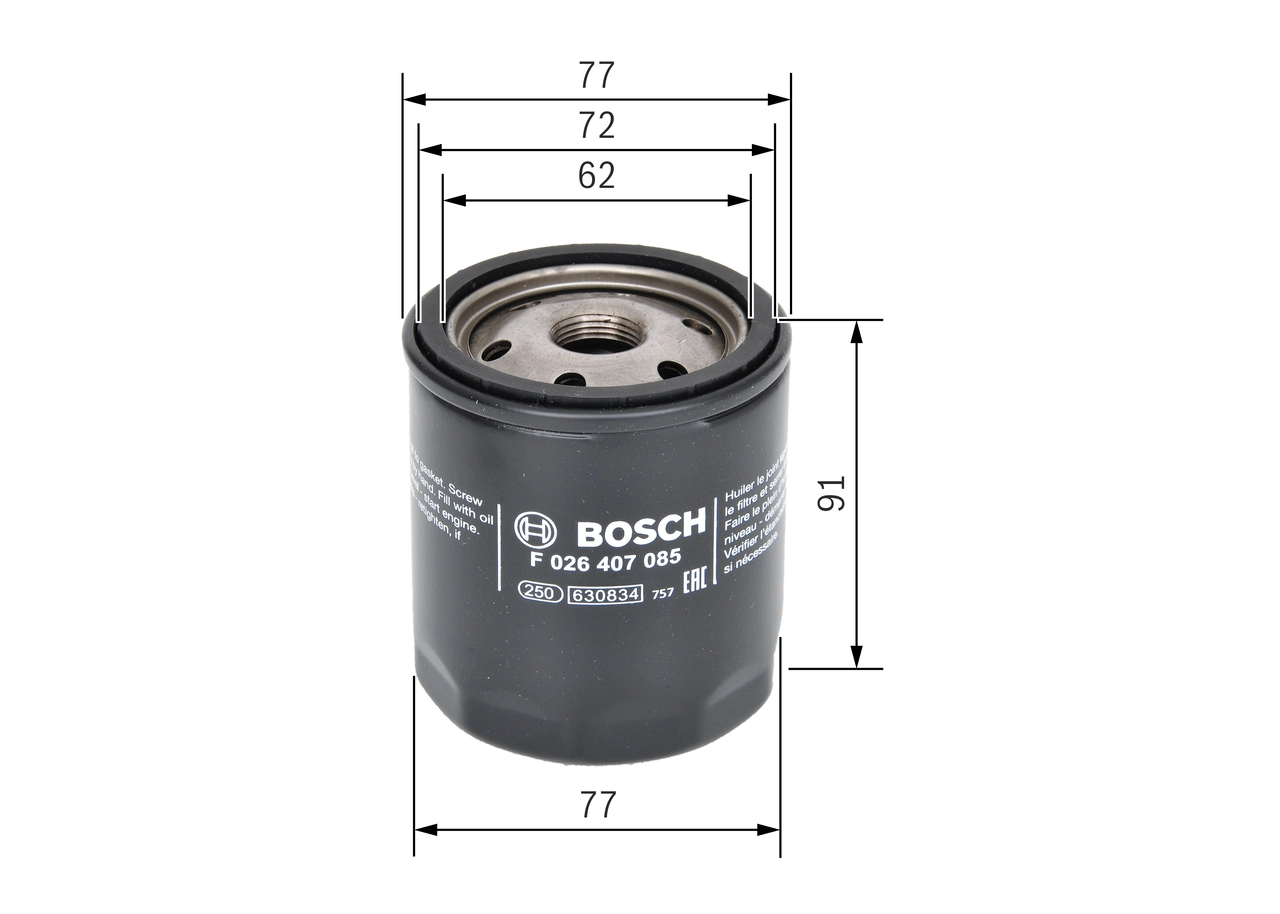 Oil Filter F 026 407 085
