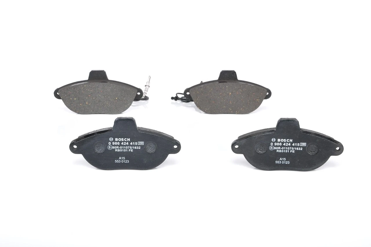 Brake Pad Set, disc brake 0 986 424 415