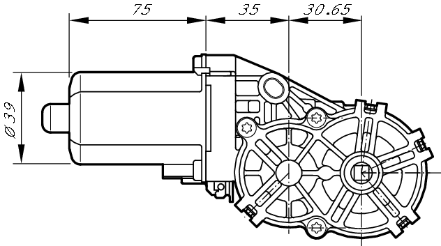 BOSCH 0 390 201 944 Electric Motor