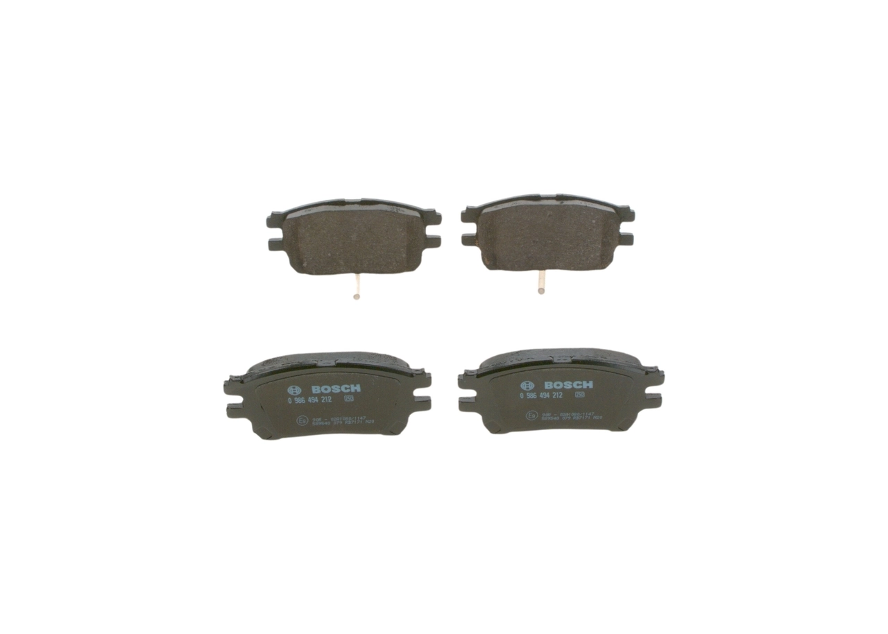 Brake Pad Set, disc brake 0 986 494 212