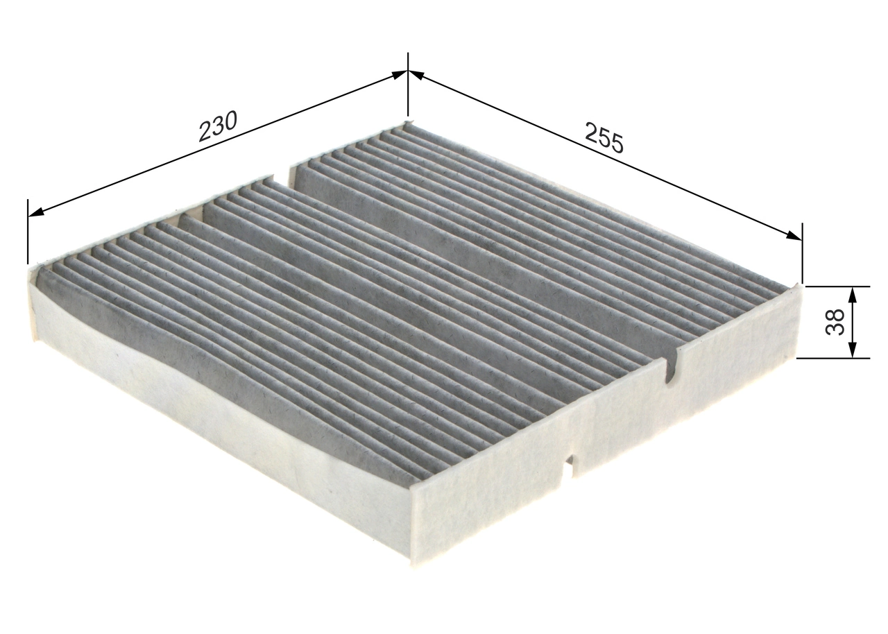 BOSCH 1 987 435 609 Filter, cabin air