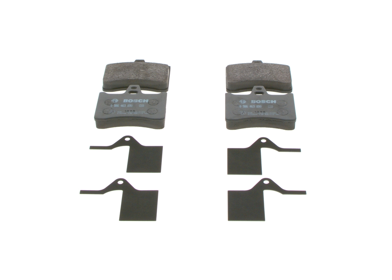 Brake Pad Set, disc brake 0 986 463 890