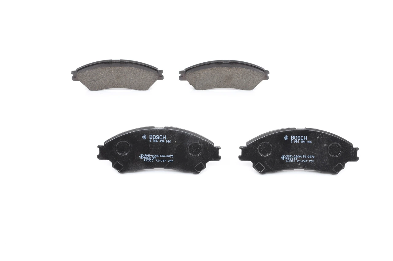 Brake Pad Set, disc brake 0 986 494 936