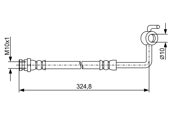Brake Hose 1 987 481 971