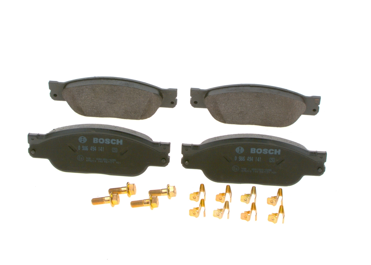 Brake Pad Set, disc brake 0 986 494 141