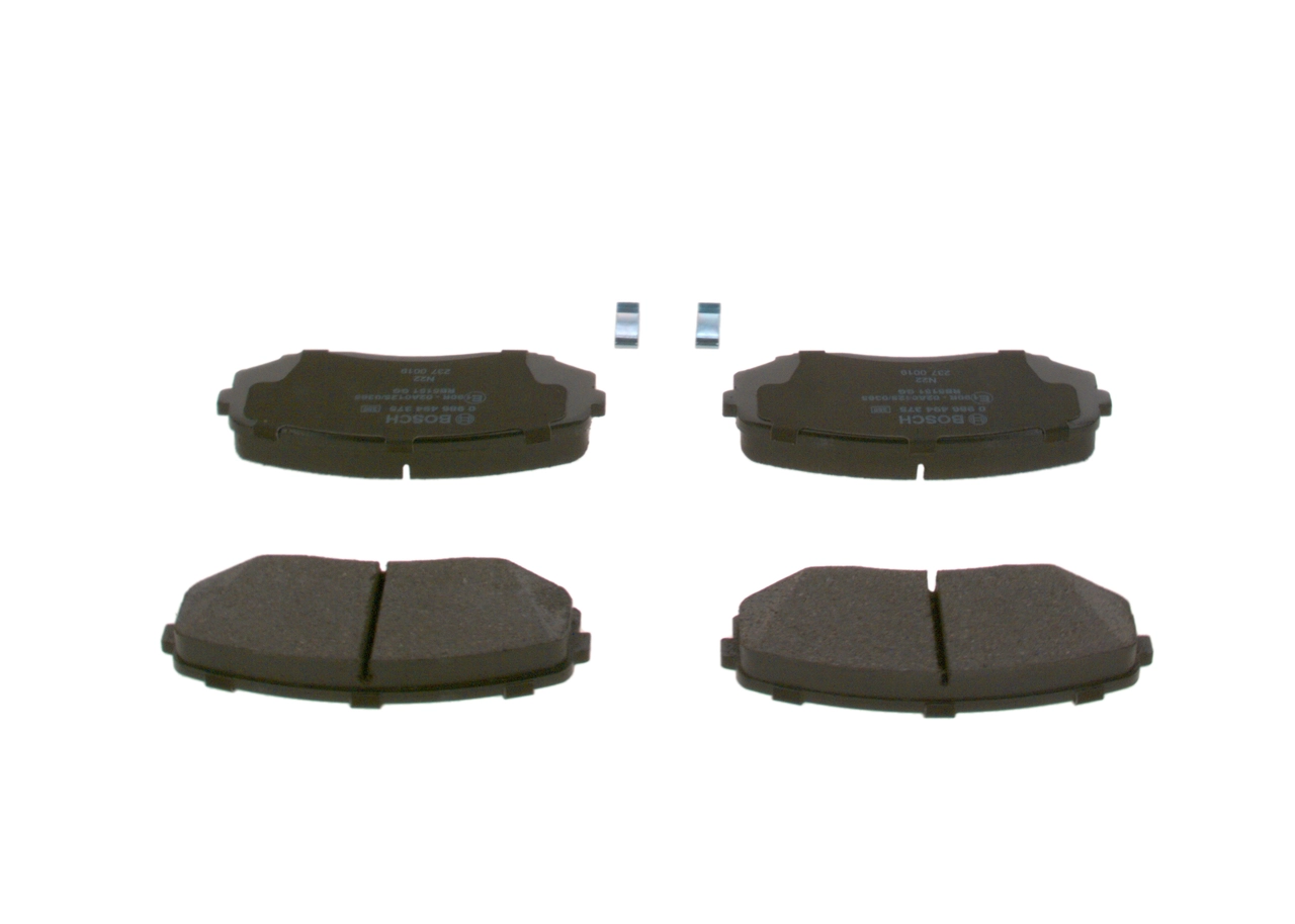 Brake Pad Set, disc brake 0 986 494 375