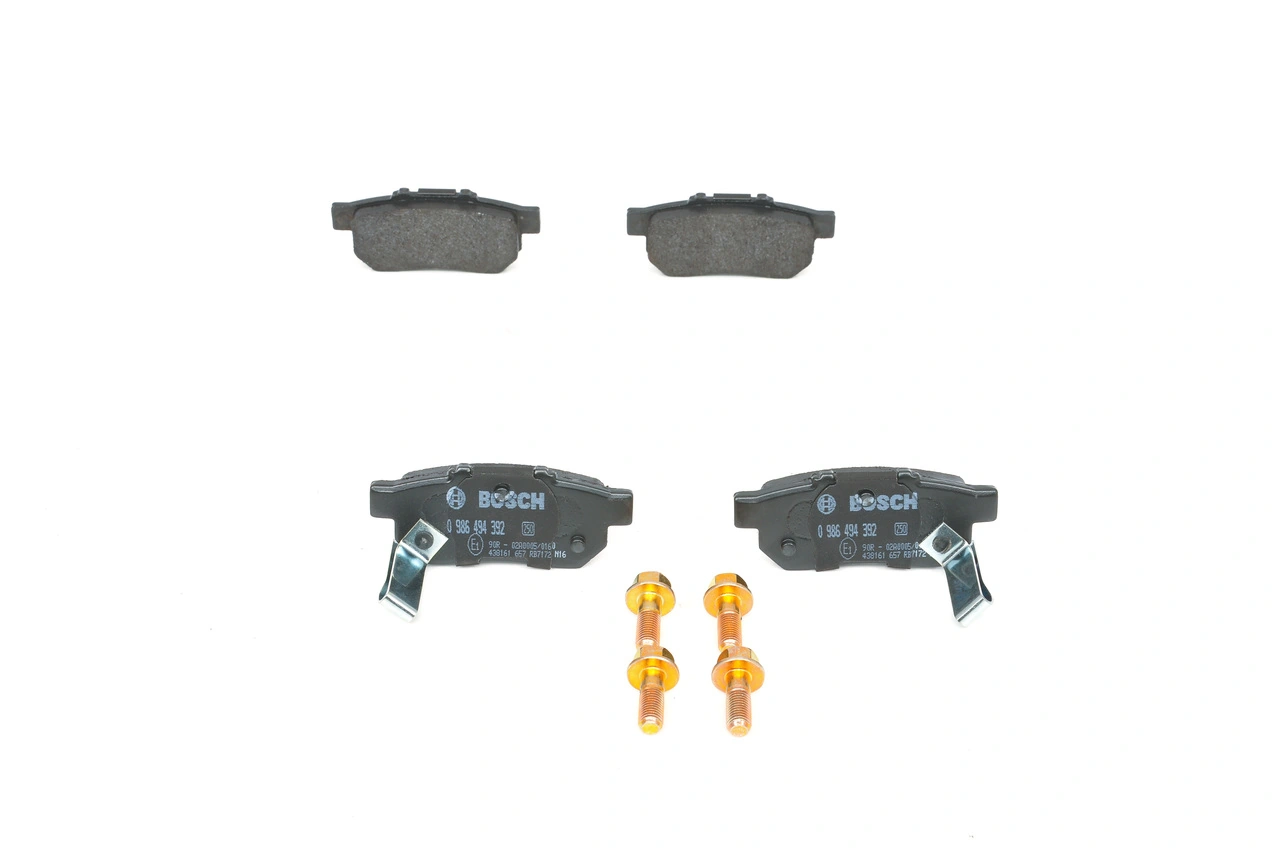 Brake Pad Set, disc brake 0 986 494 392