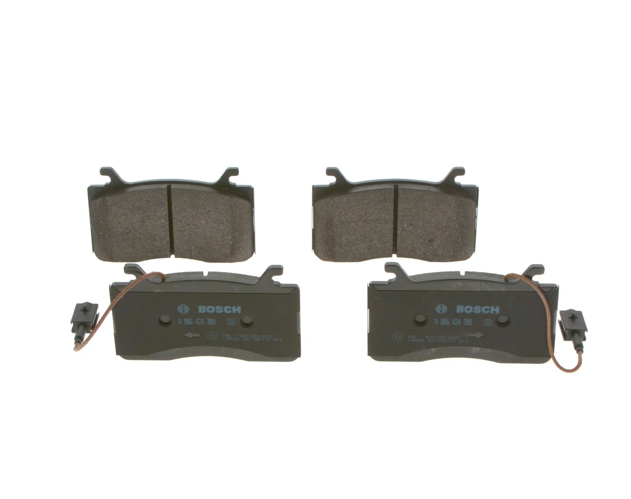 Brake Pad Set, disc brake 0 986 424 390