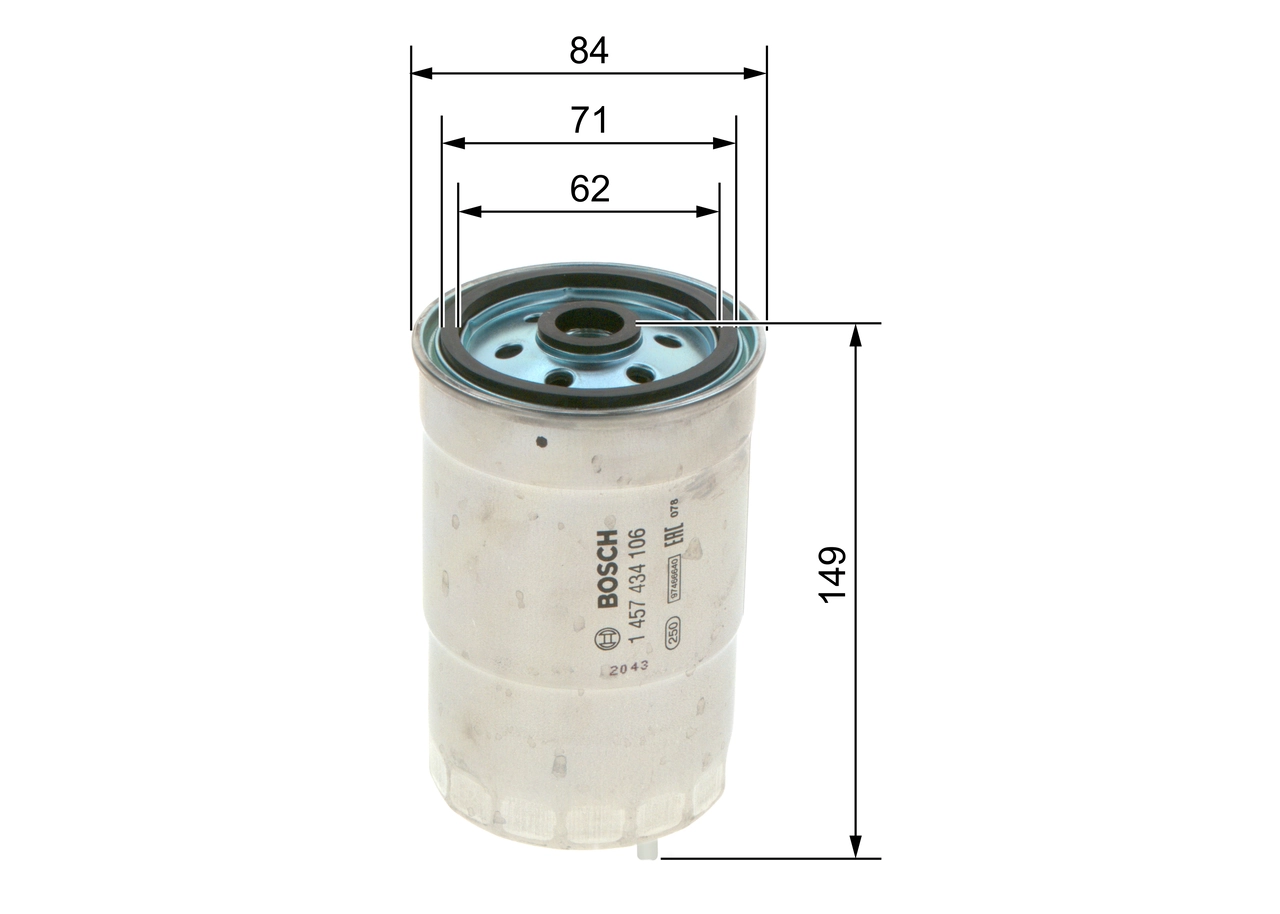 Fuel Filter 1 457 434 106