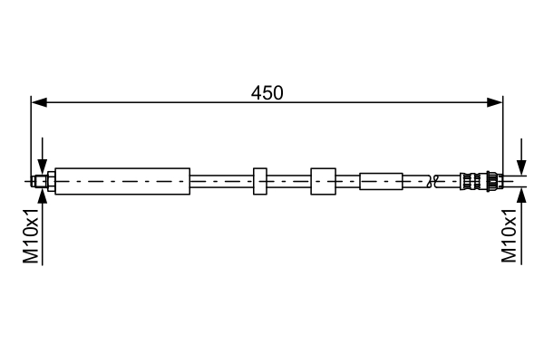 Brake Hose 1 987 481 051