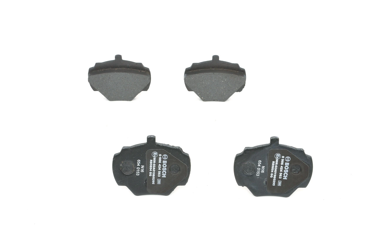 Brake Pad Set, disc brake 0 986 424 563