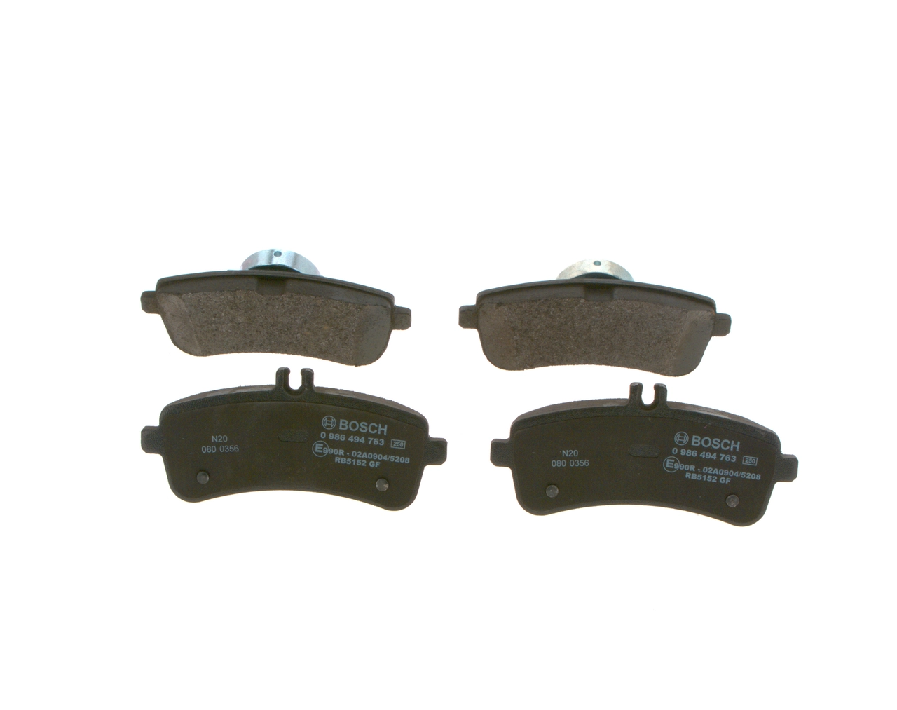 Brake Pad Set, disc brake 0 986 494 763