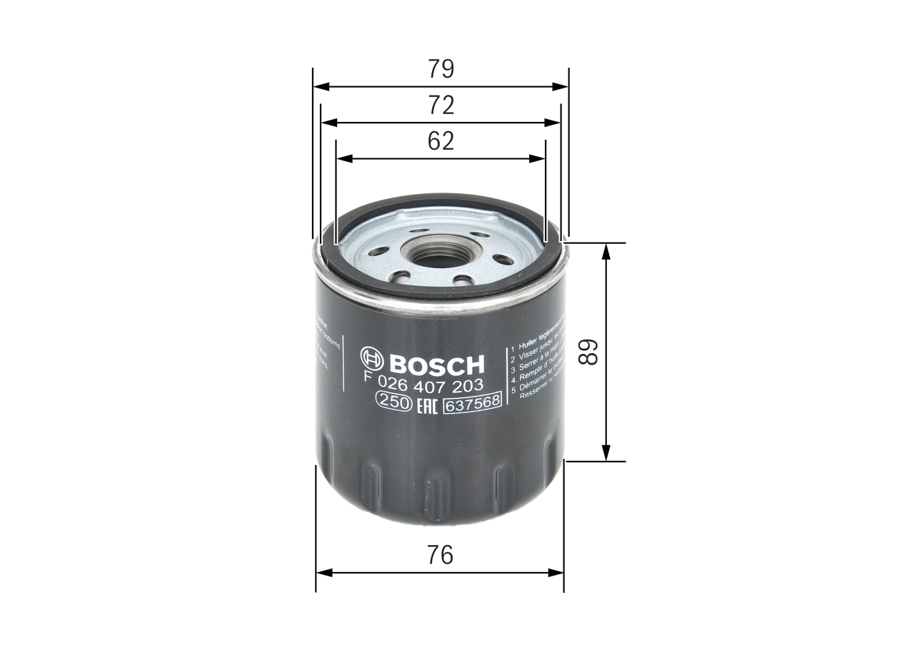 Oil Filter F 026 407 203