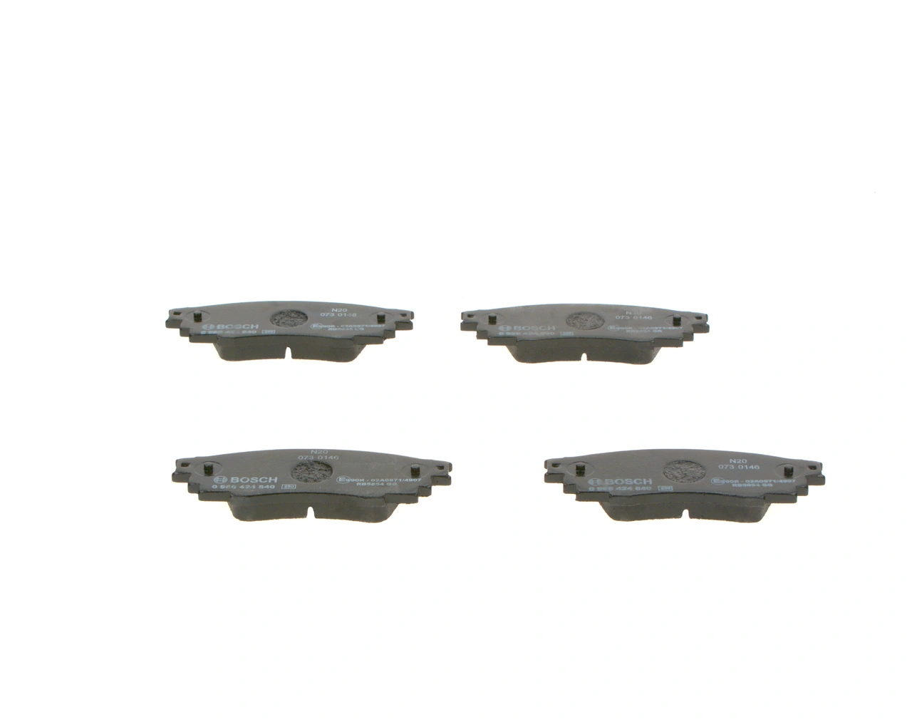Brake Pad Set, disc brake 0 986 424 840