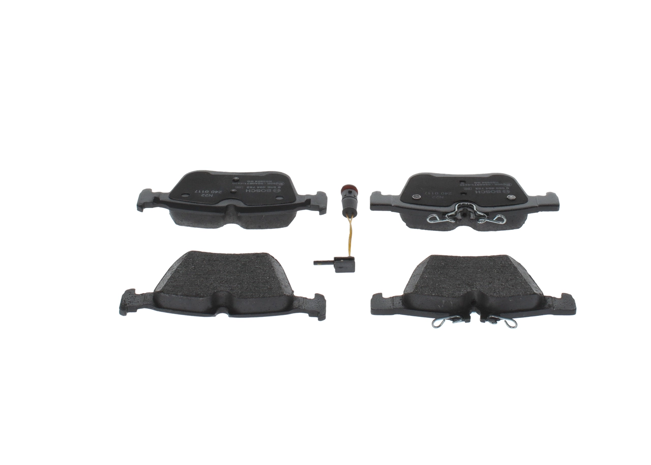 Brake Pad Set, disc brake 0 986 494 752