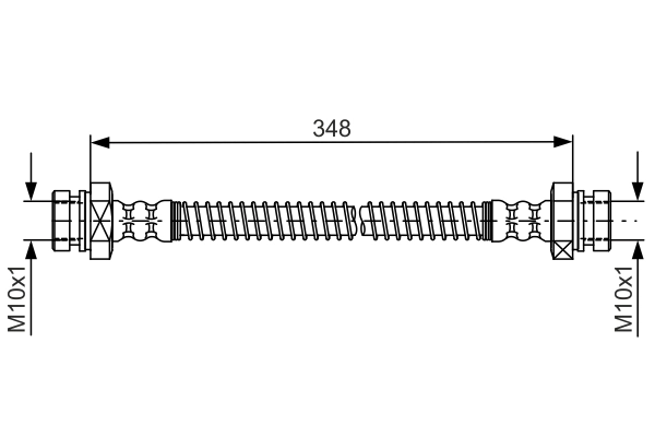 BOSCH 1 987 481 793 Brake Hose