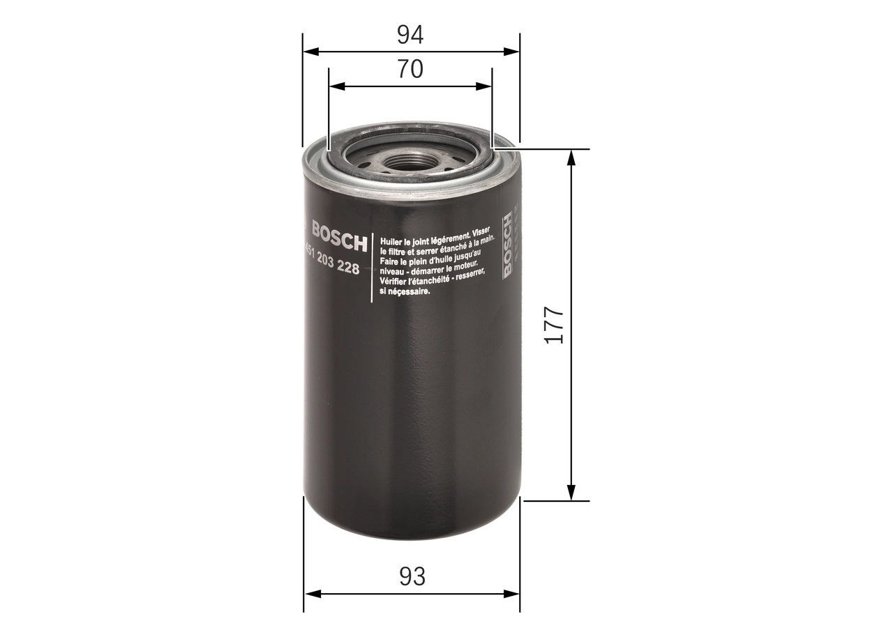 Oil Filter 0 451 203 228