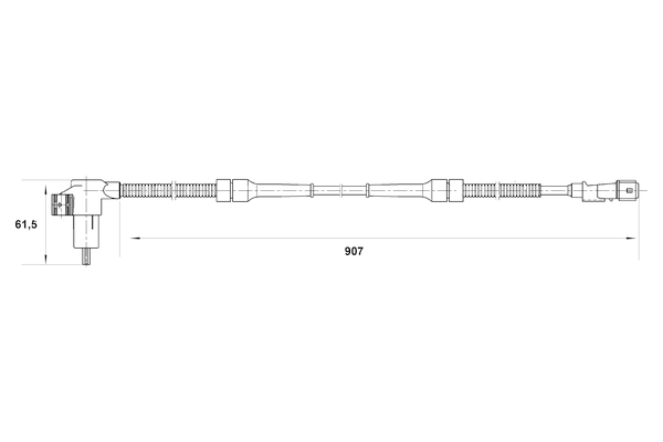 BOSCH 0 265 006 504 Sensor, wheel speed