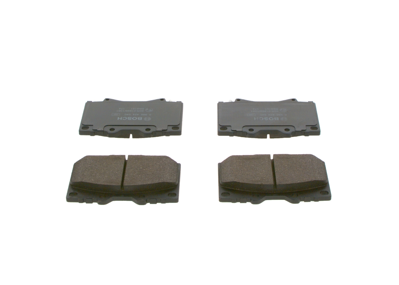 Brake Pad Set, disc brake 0 986 424 640