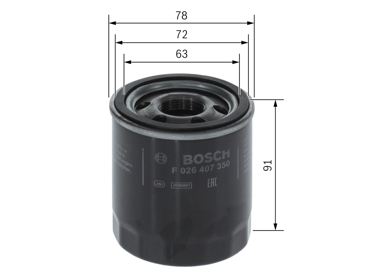 Oil Filter F 026 407 350