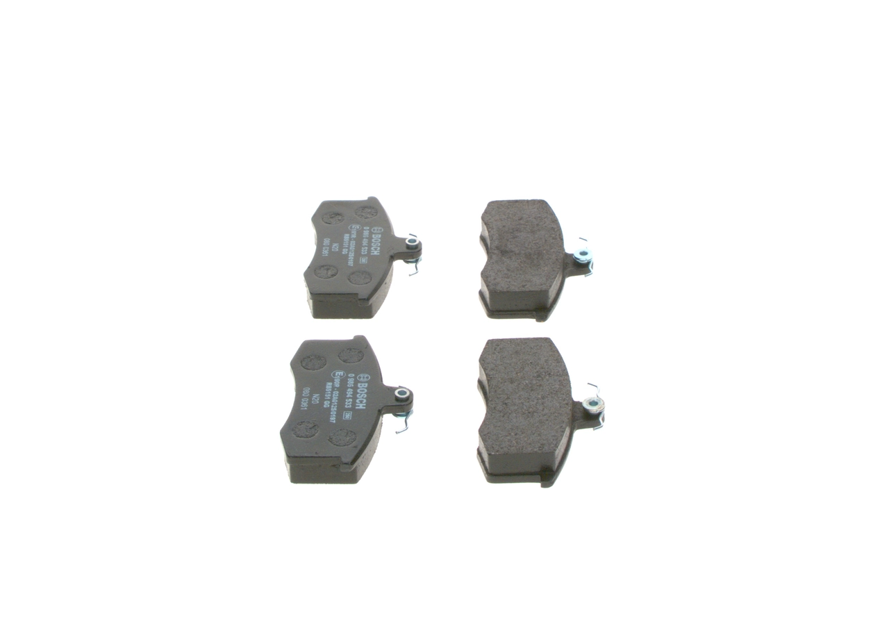 Brake Pad Set, disc brake 0 986 494 533
