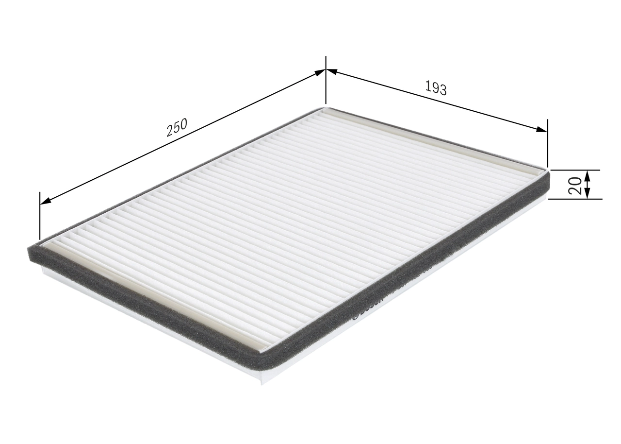 Filter, cabin air 1 987 432 058