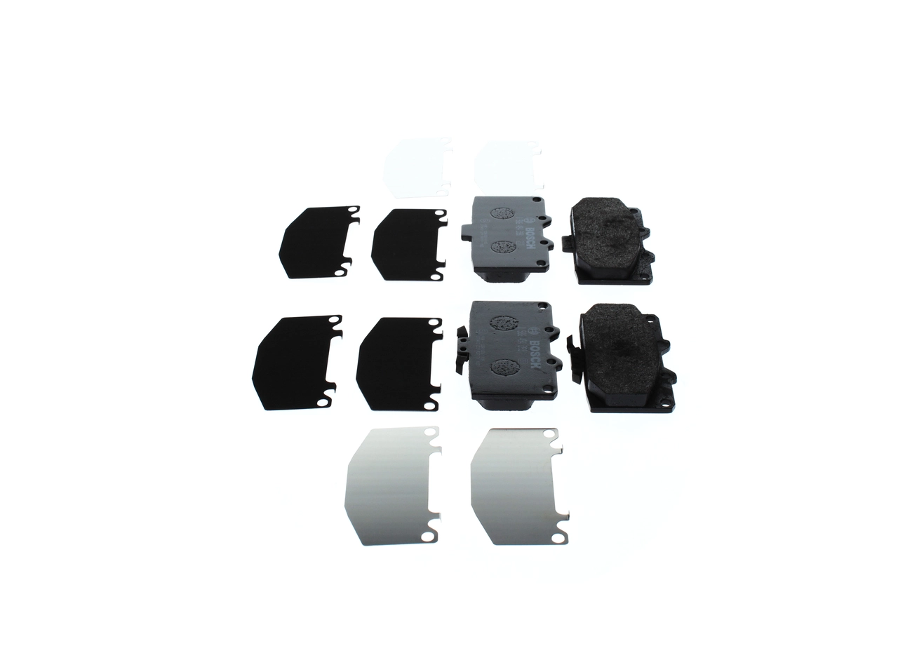 BOSCH 0 986 494 398 Brake Pad Set, disc brake
