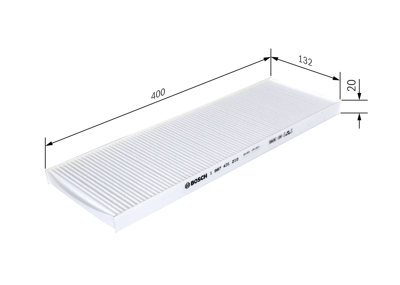 Filter, cabin air 1 987 431 210