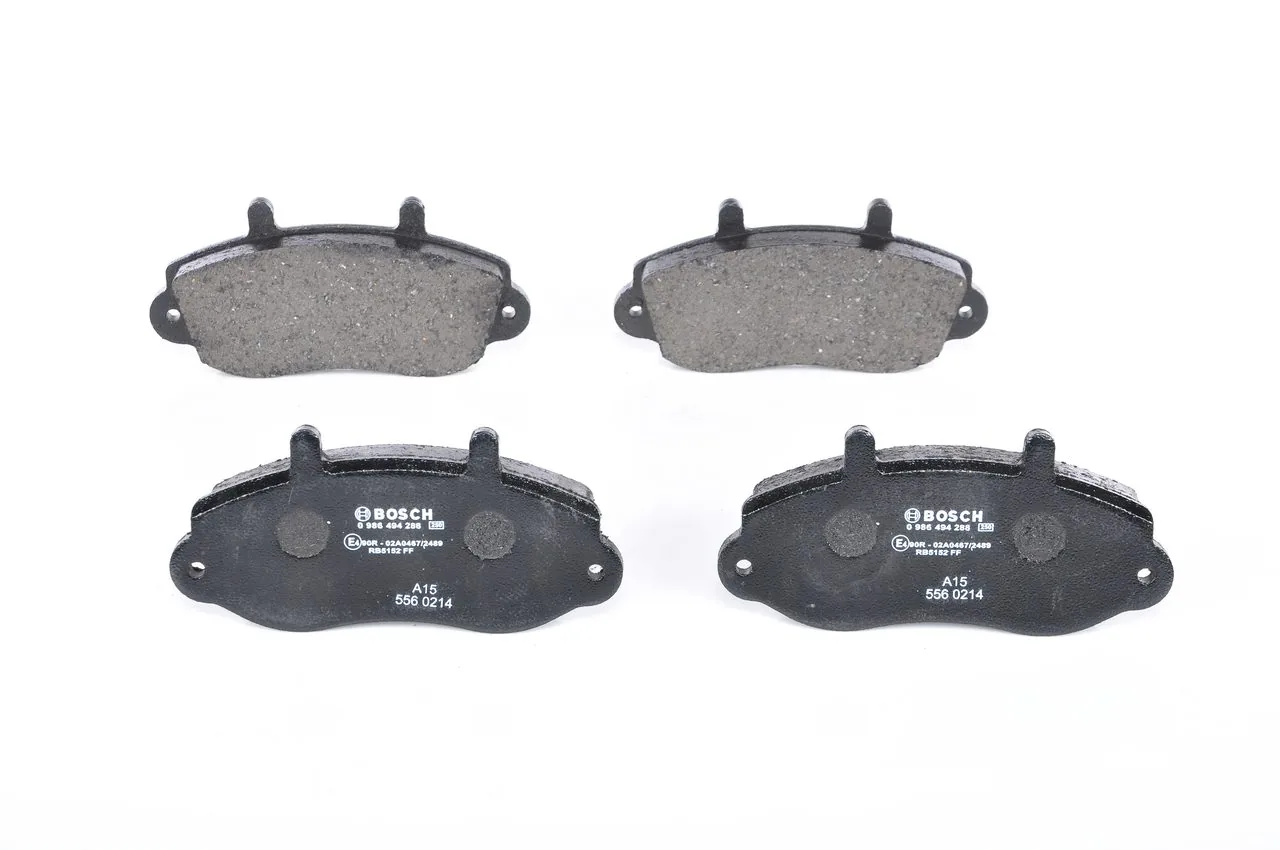 Brake Pad Set, disc brake 0 986 494 288