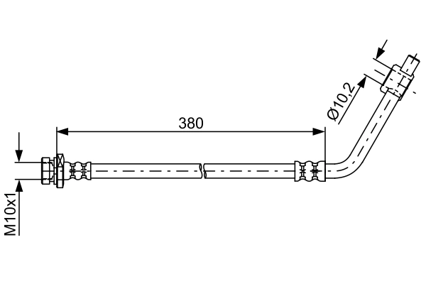 Brake Hose 1 987 481 835