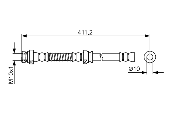 Brake Hose 1 987 481 874
