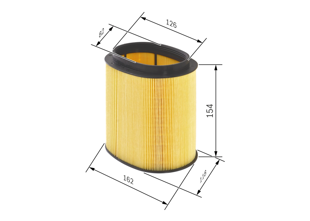 BOSCH F 026 400 213 Air Filter